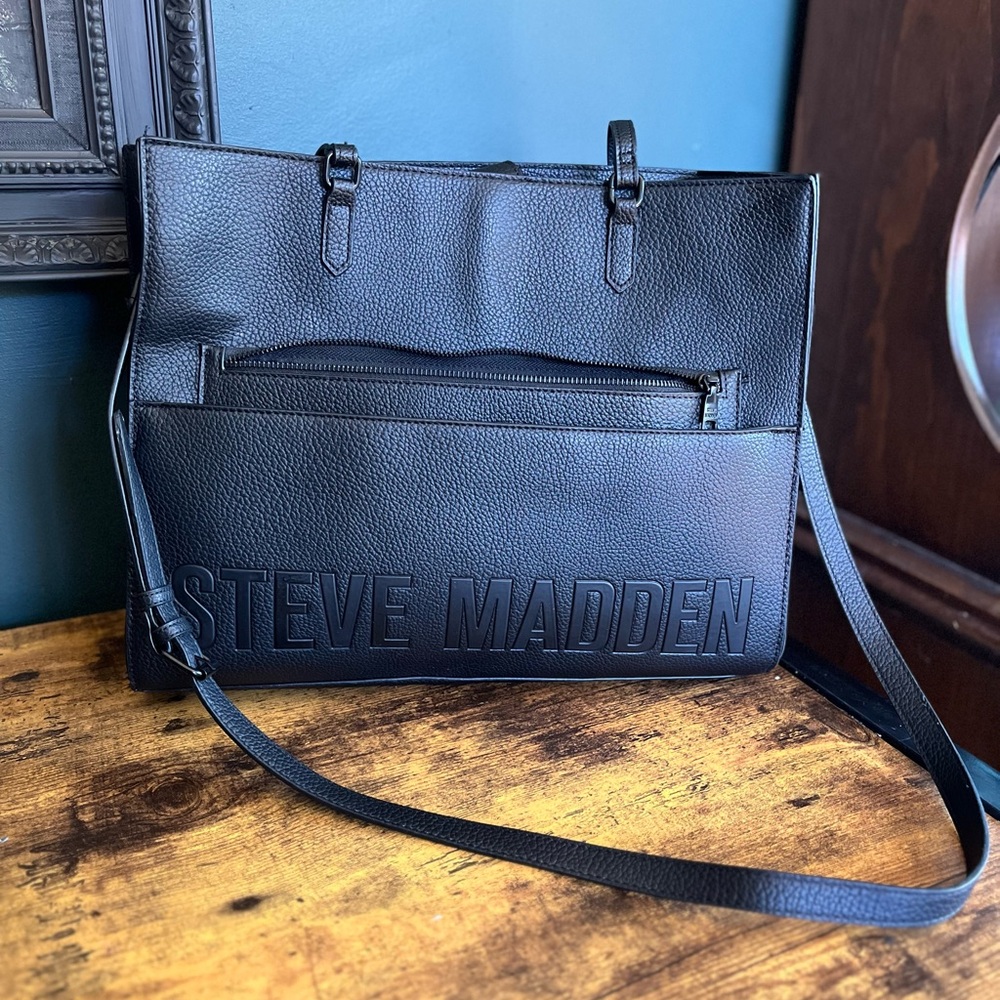 Steve Madden Black Shoulder Bag
